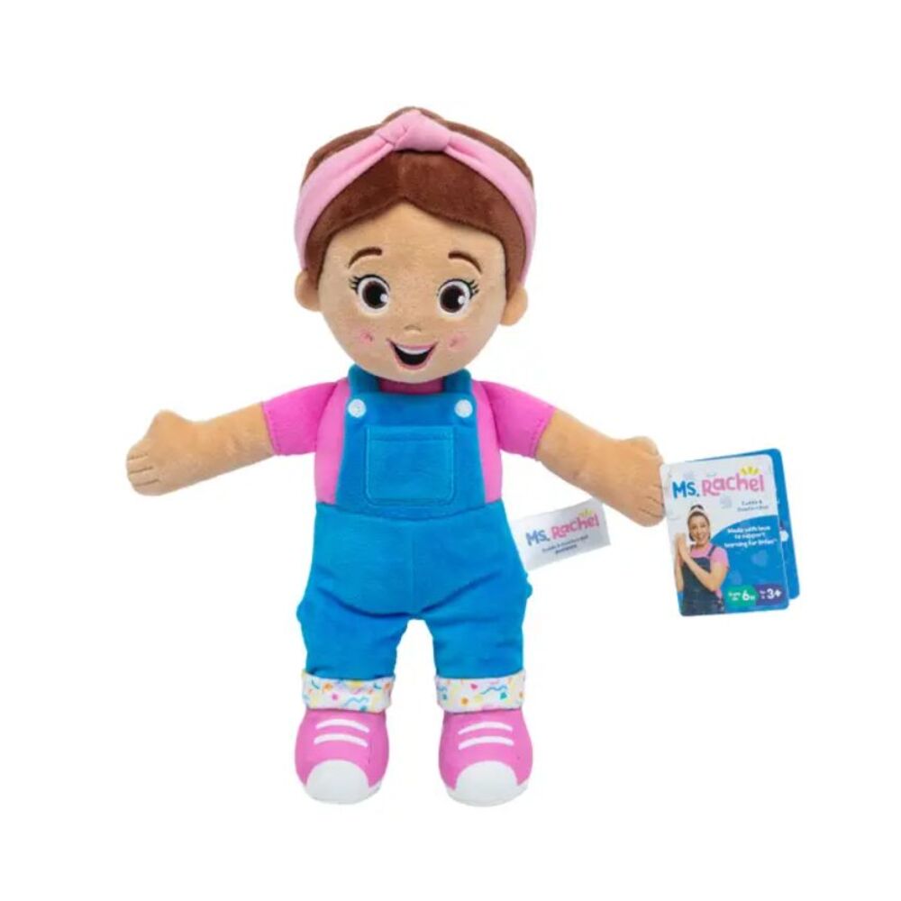 NEW Ms. Rachel Cuddle & Comfort‎ 11" Doll Plush Friend Toy